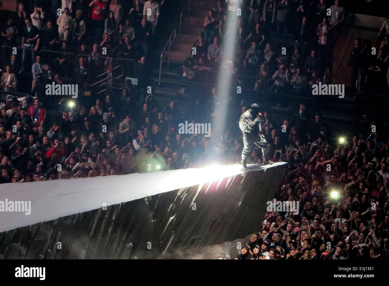 Kanye West Performs To A Sold Out Crowd At Madison Square Garden