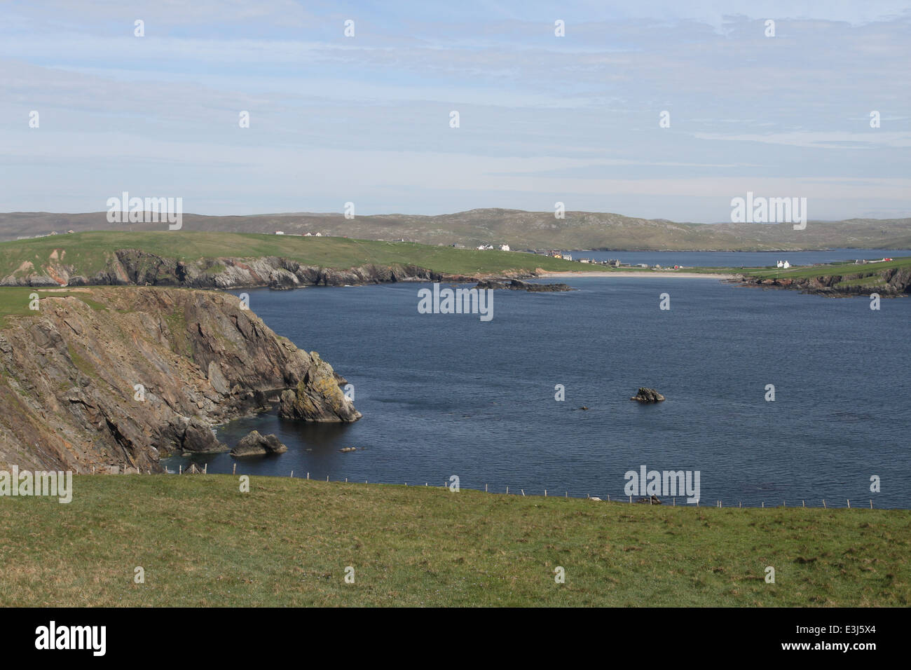 Hillswick Northmavine Shetland Scotland  June 2014 Stock Photo