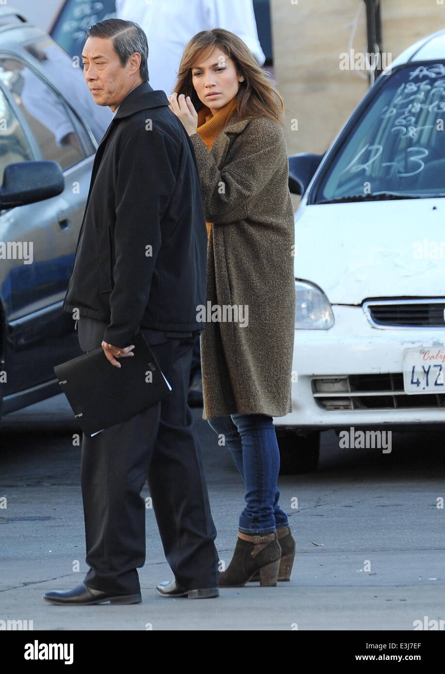 Jennifer Lopez Spotted Filming The Boy Next Door In Los Angeles