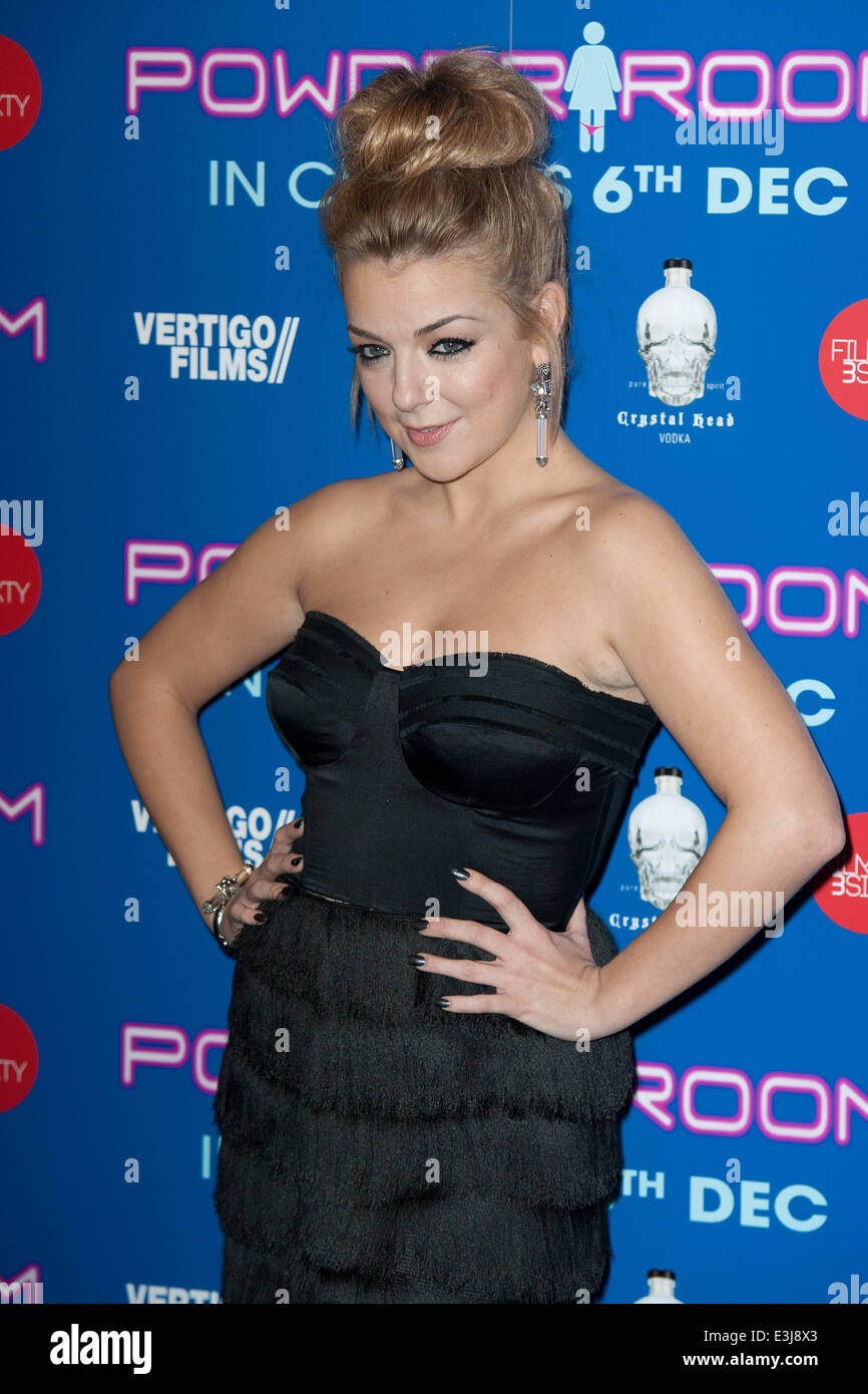 UK Premiere of 'Powder Room' at Cineworld Haymarket Red Carpet Arrivals Featuring Sheridan
