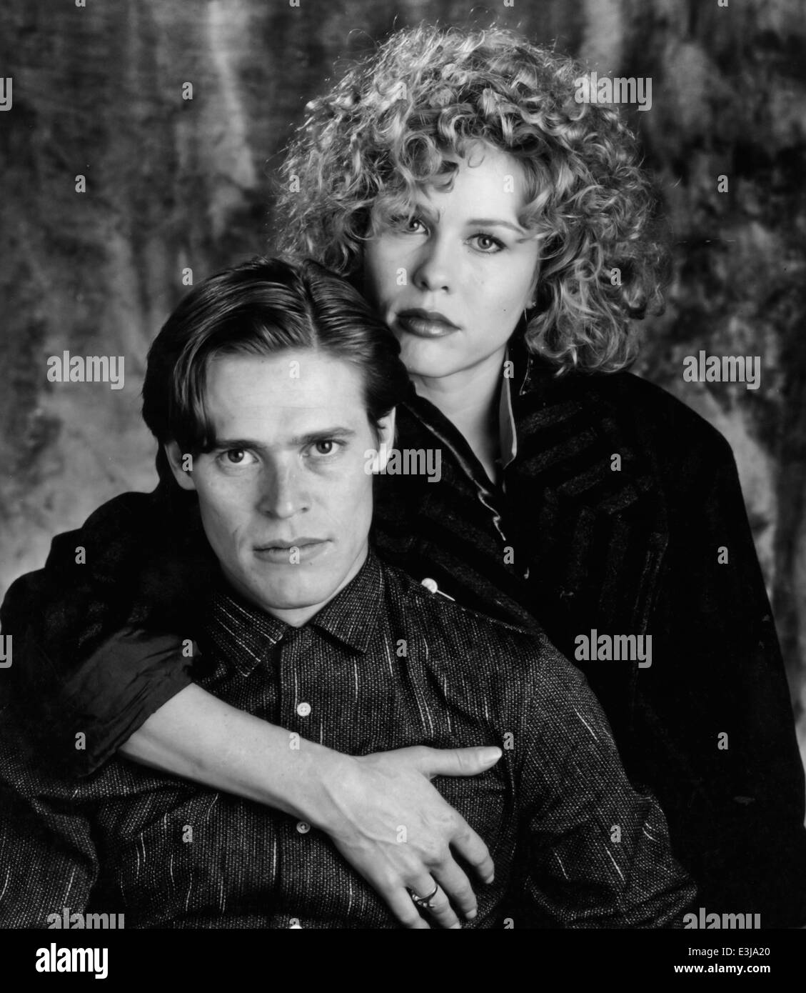 debra feuer,willem dafoe,to live and die in l.a.,1985 Stock Photo