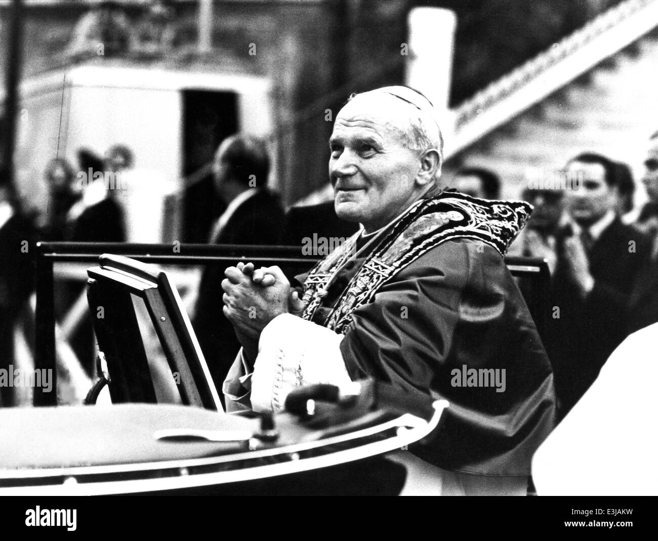 Pope John Paul II Stock Photo Alamy
