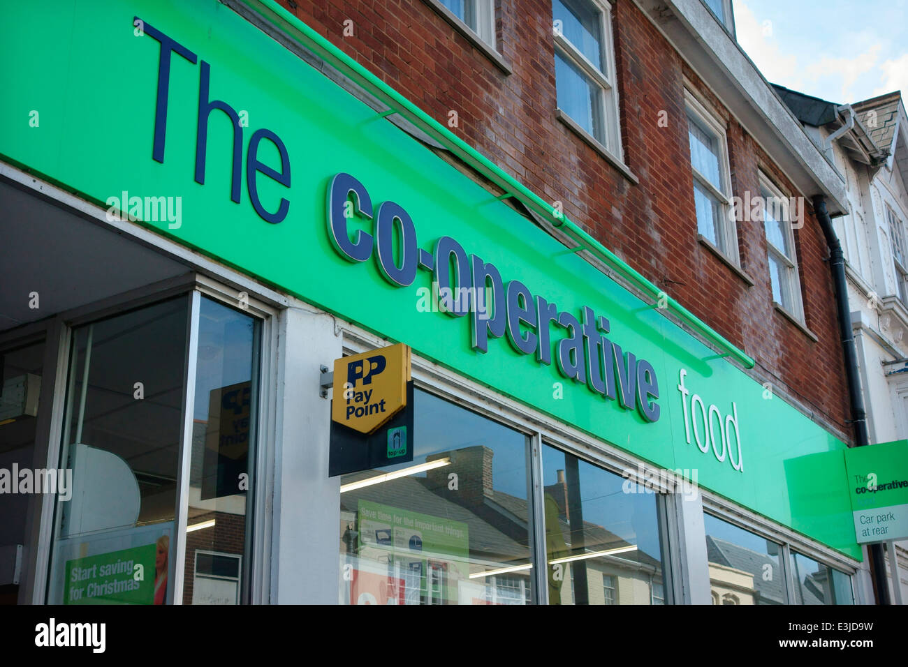 Coop shop supermarket food store hires stock photography and images