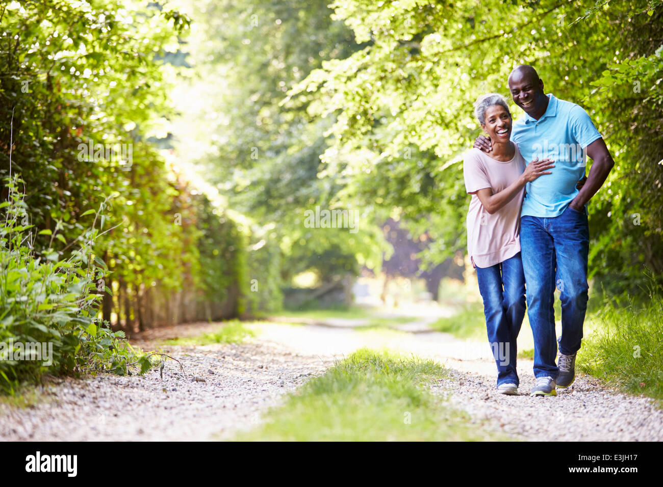 Mature women exercise walking hi-res stock photography and images - Alamy