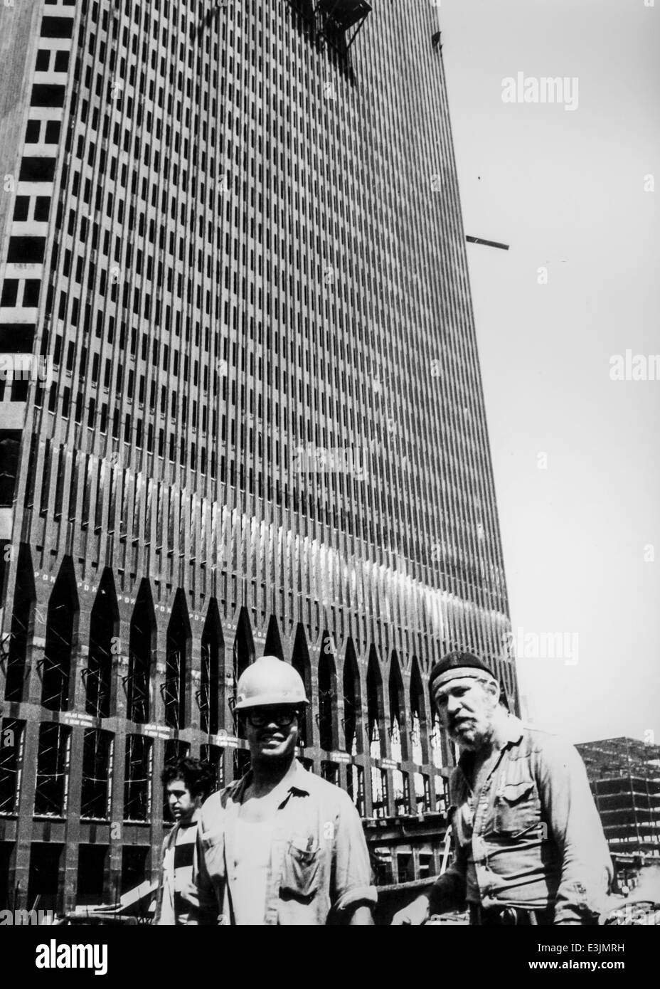 the world trade center construction,new york city ,usa Stock Photo