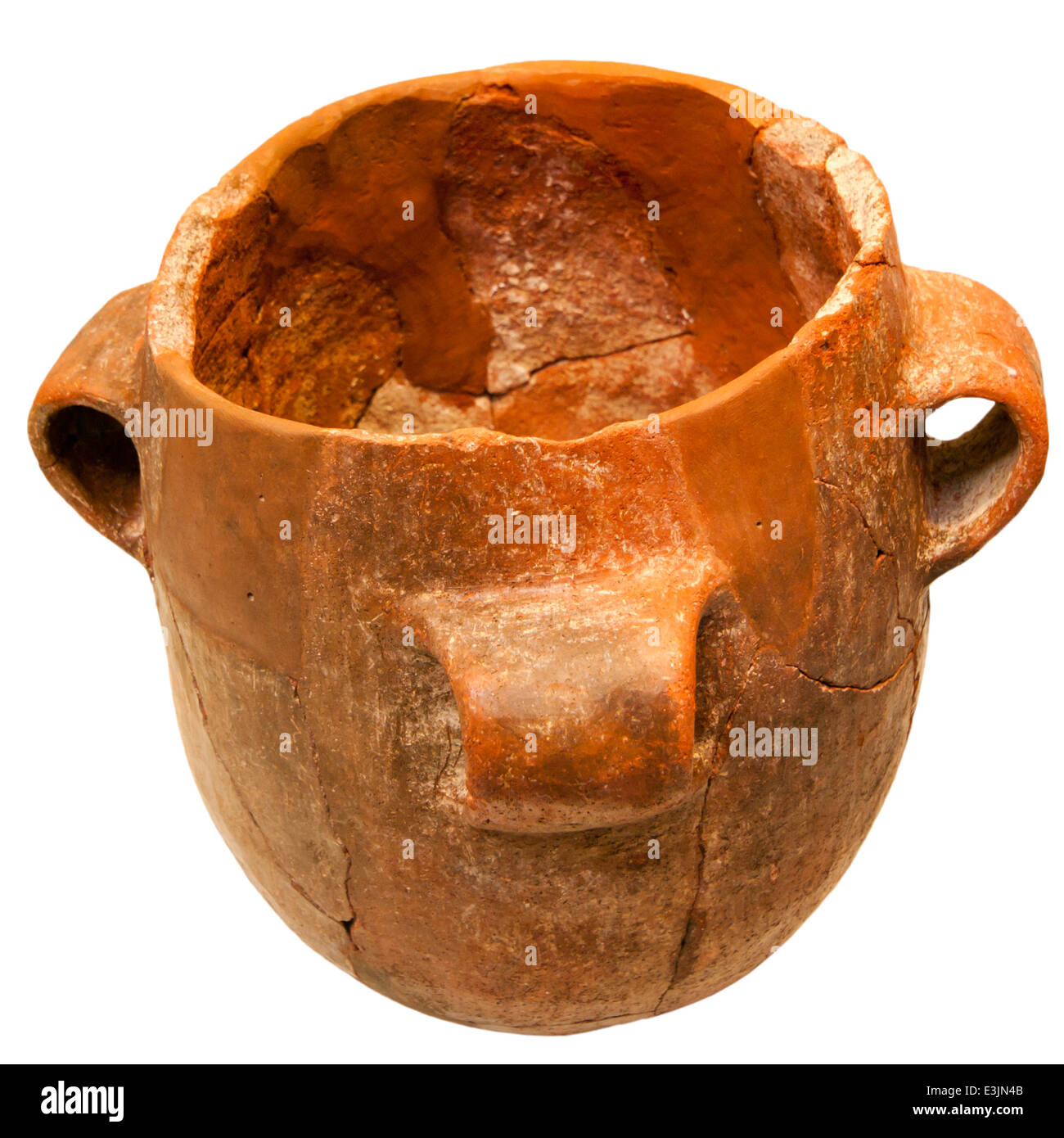 Cretian Neoloithic Stone Age Clay Pot Stock Photo Alamy
