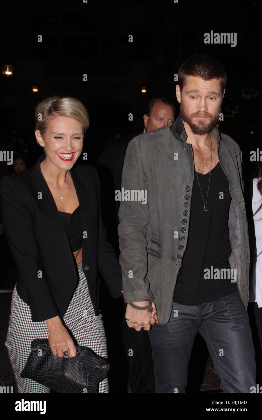 Crackle's 'Chosen' season 2 premiere screening at The Grove  Featuring: Chad Michael Murray,Nicky Whelan Where: Los Angeles, California, United States When: 03 Dec 2013 Stock Photo