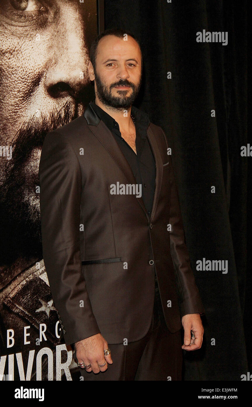 Premiere of 'Lone Survivor' held at the Ziegfeld Theater - Arrivals  Featuring: Ali Suliman Where: New York City, New York, United States When: 03 Dec 2013 Stock Photo