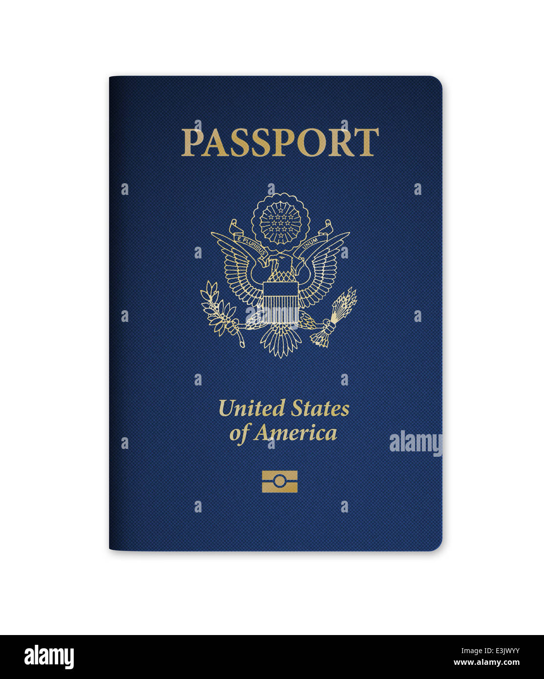 United States of America passport with embedded electronic biometric
