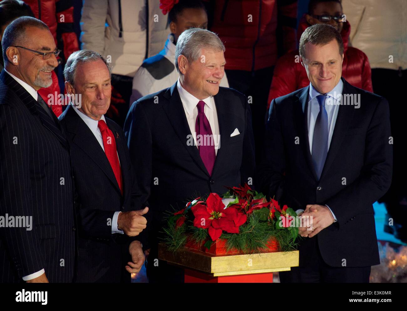 81st Annual Rockefeller Center Christmas tree light ceremony at