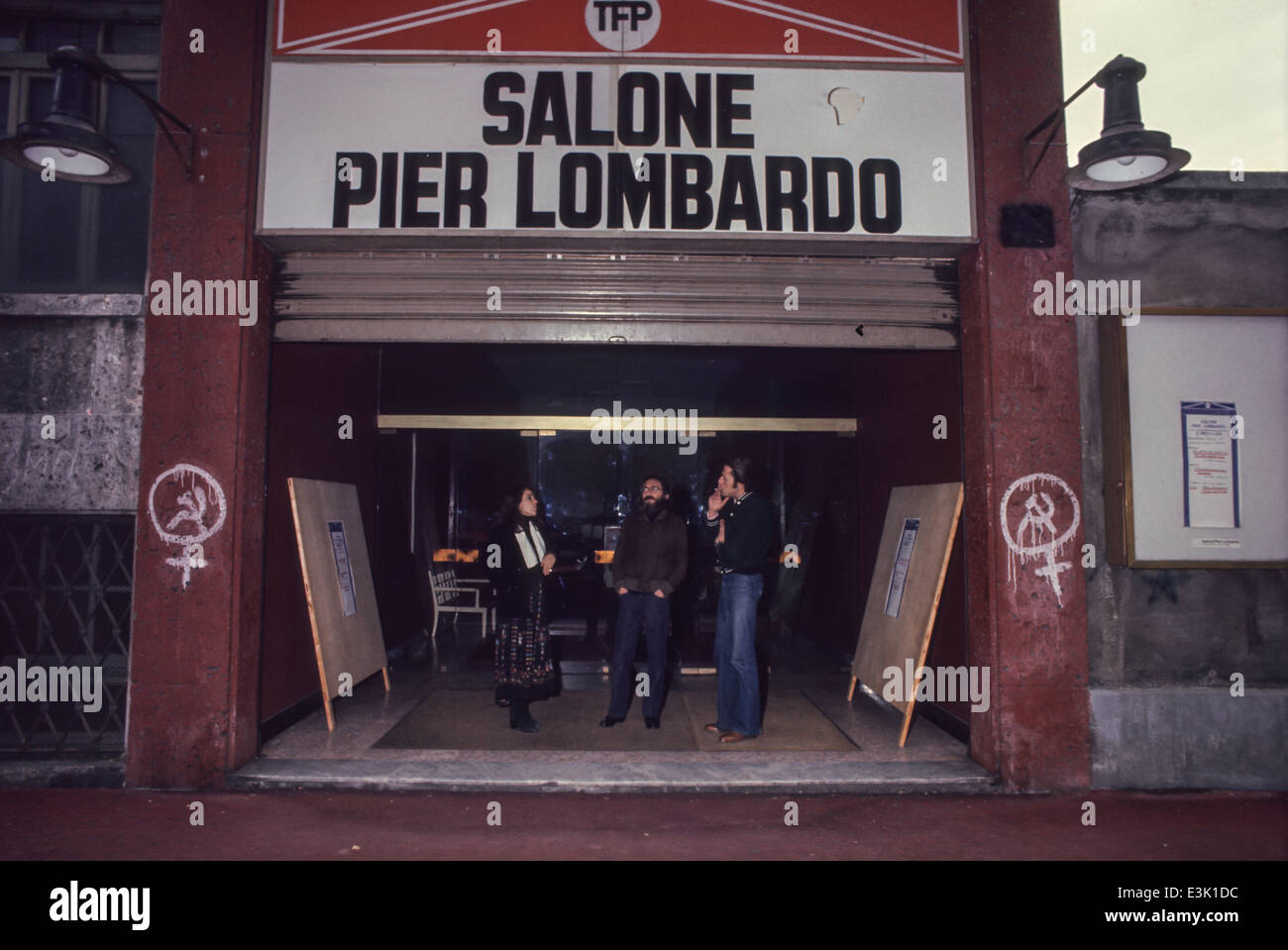 salone pier lombardo,milan,italy,70's‚ Stock Photo
