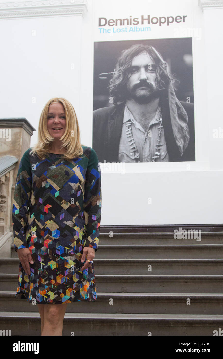 London, UK. 24 June 2014. Dennis Hopper's daughter Marin Hopper poses