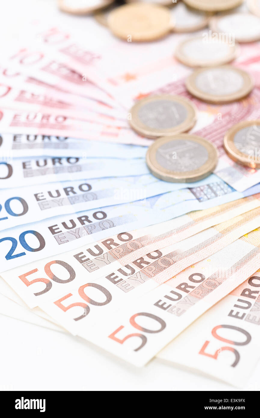 Euro Coins And Bills Printable