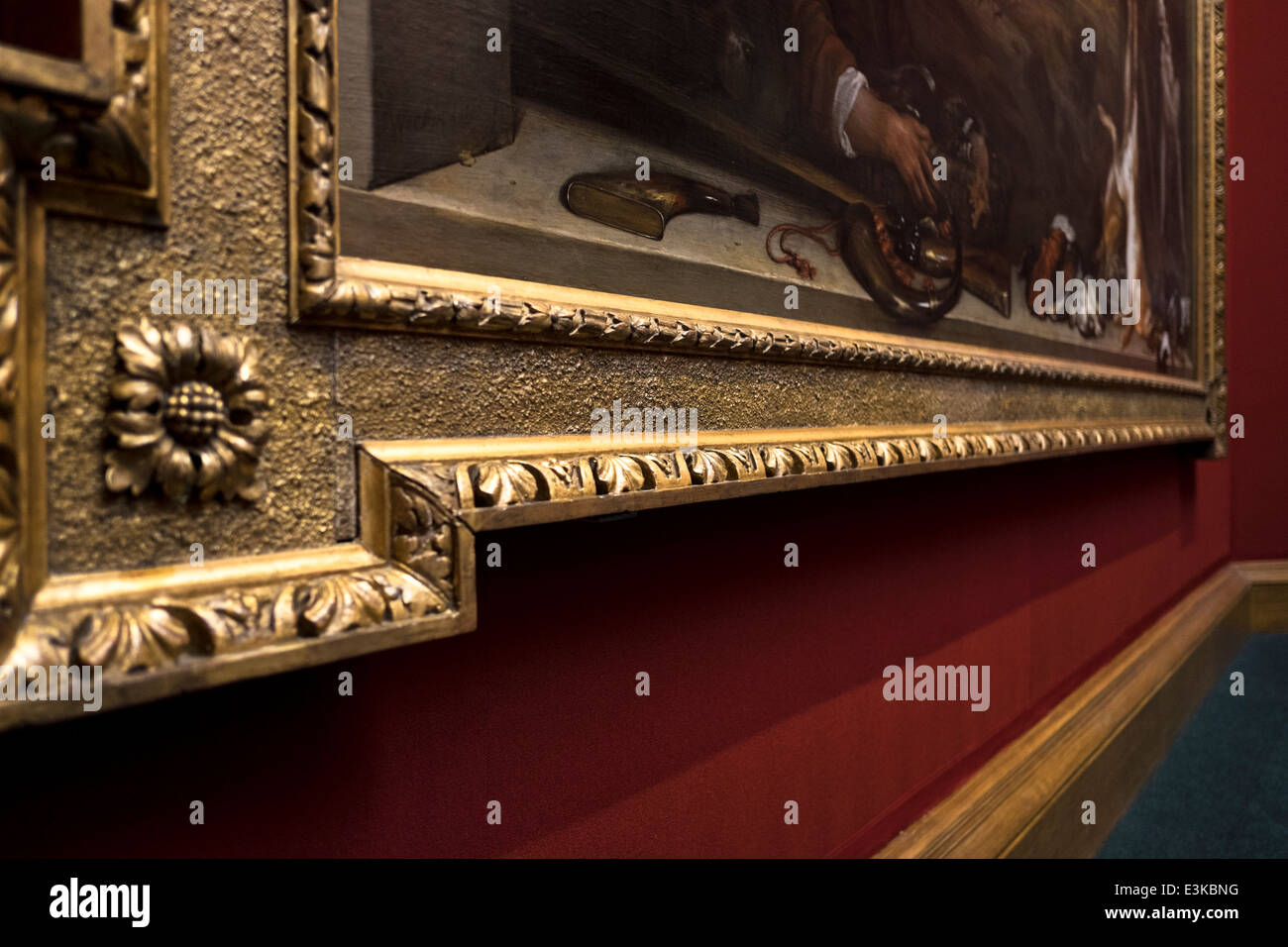 Tableau frame at the Scottish National Gallery in Edinburgh, Scotland