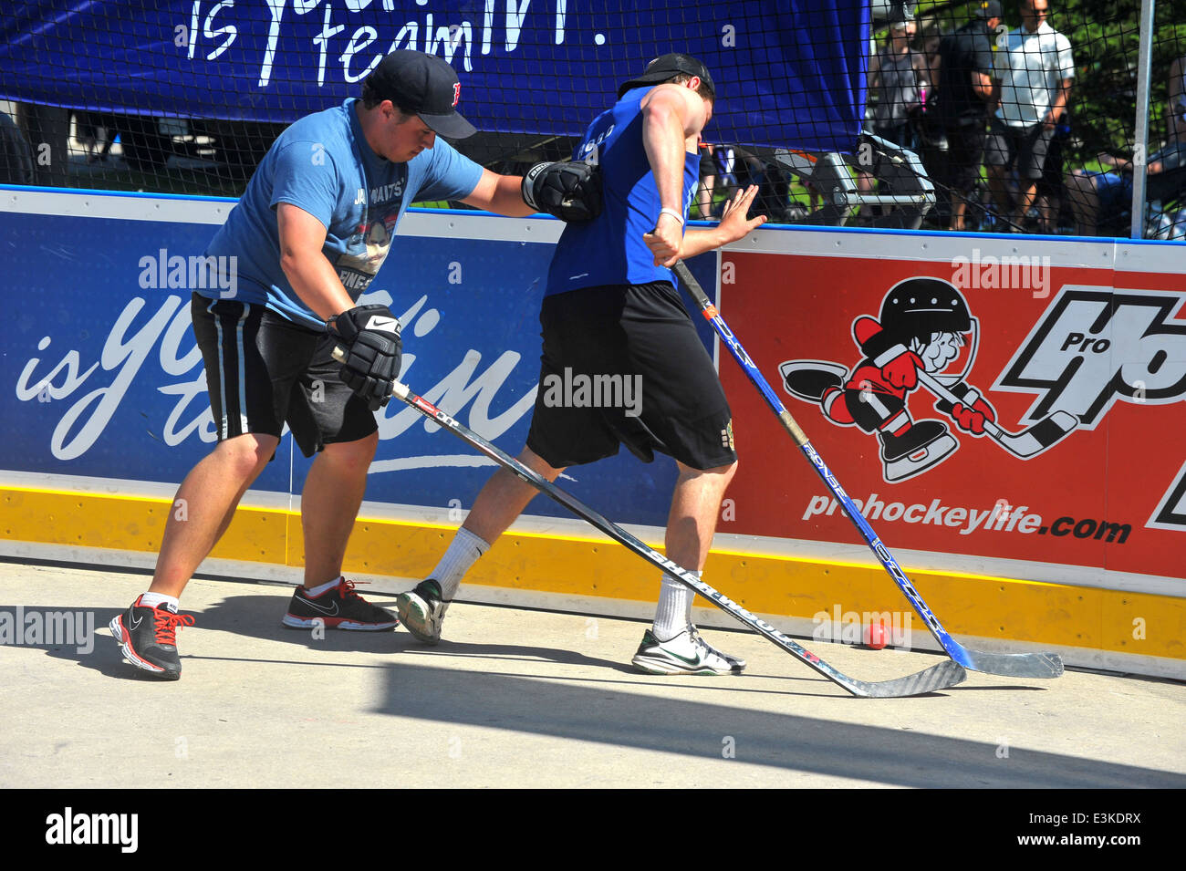 Images from a "Play On" hockey tournament held in Victoria Park in