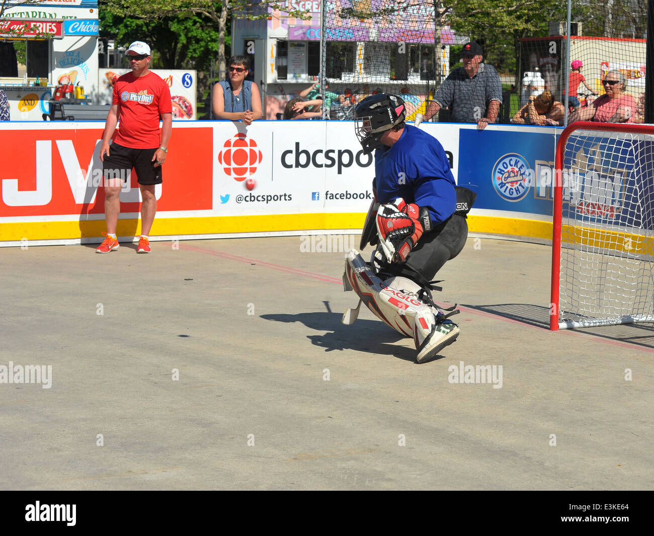Images from a "Play On" hockey tournament held in Victoria Park in