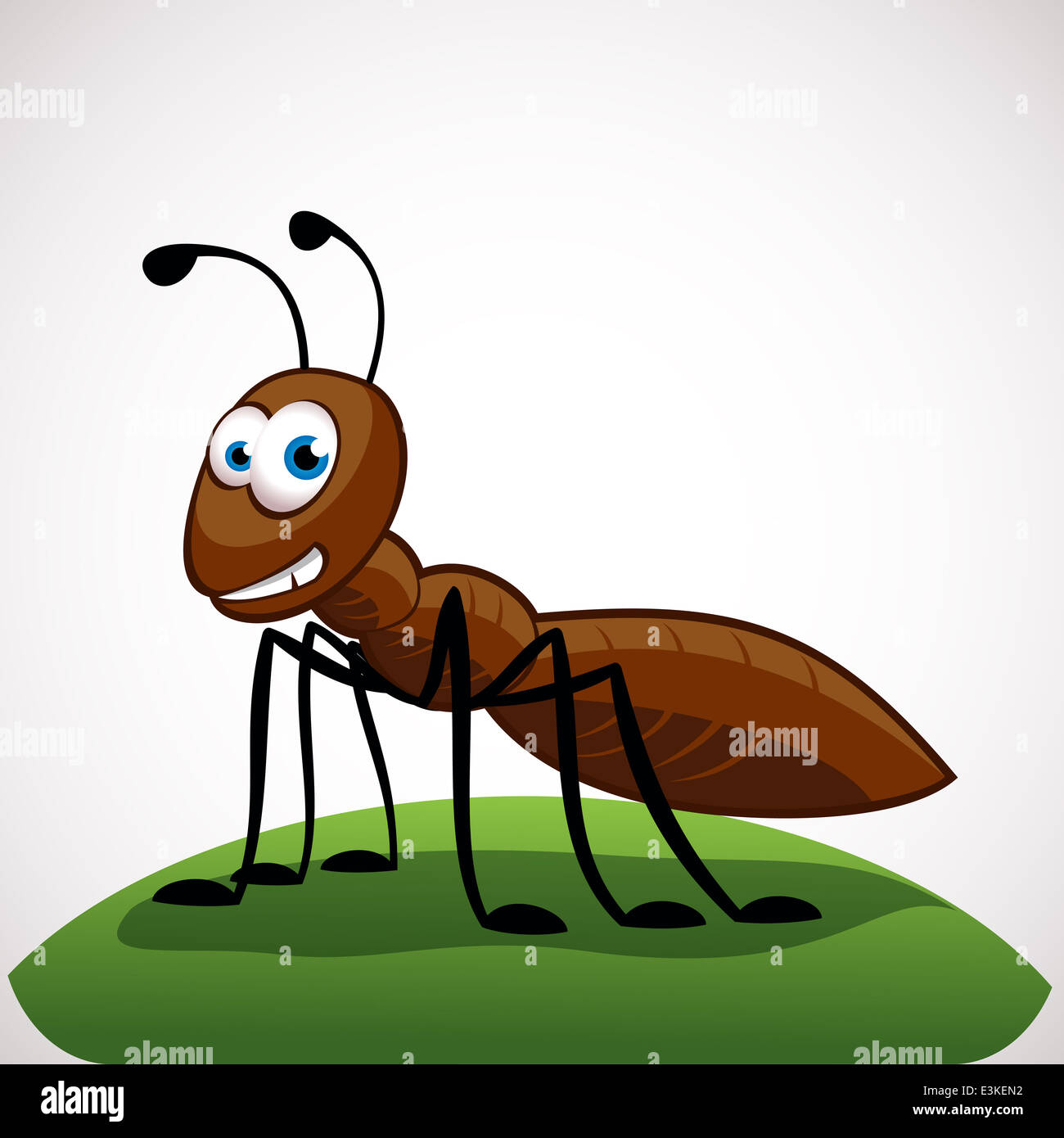 Funny ant cartoon character isolated on white background Stock Photo - Alamy Funny ant cartoon character isolated on white background Stock Photo - Alamy