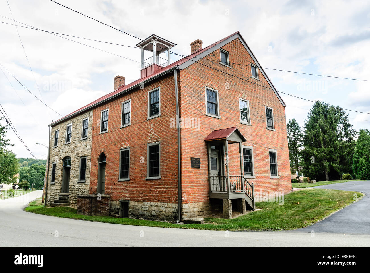 Greene Academy, Carmichael, Pennsylvania, USA Stock Photo Alamy