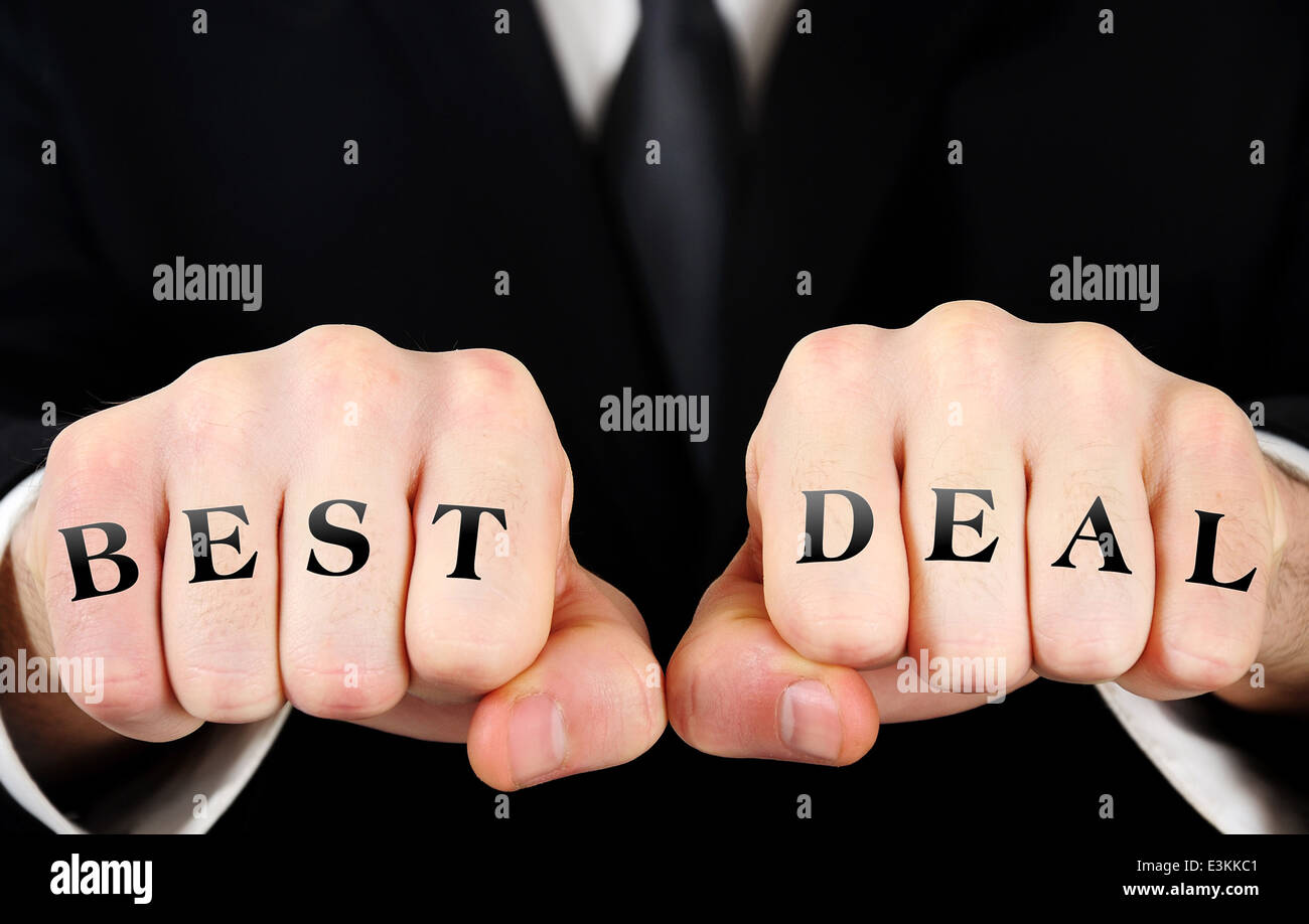 https://c8.alamy.com/comp/E3KKC1/businessman-showing-best-deal-word-on-fist-E3KKC1.jpg