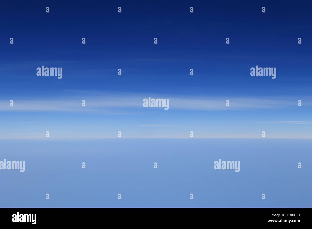 blue sky background taken from airplane Stock Photo - Alamy