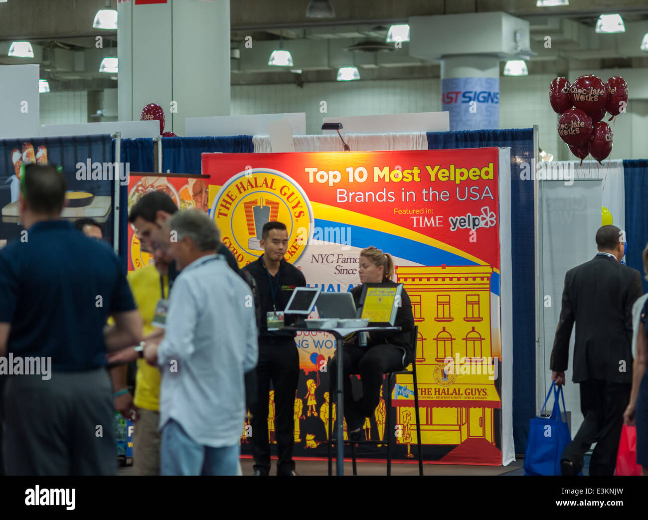 Convention center kiosks hi-res stock photography and images - Alamy