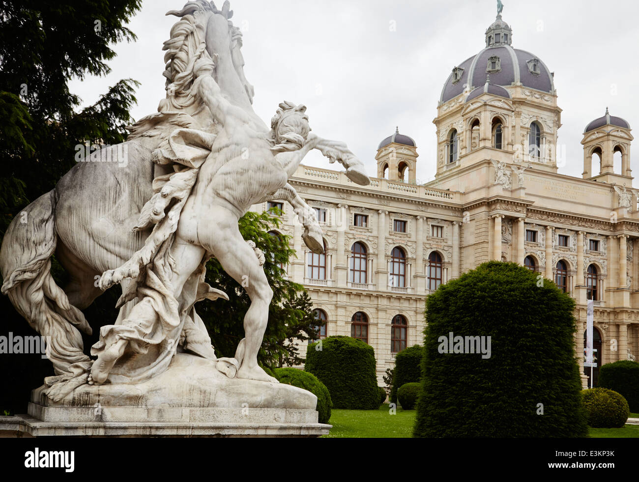 Naturhistorisches Museum Wien (museum of natural history Vienna) Stock Photo