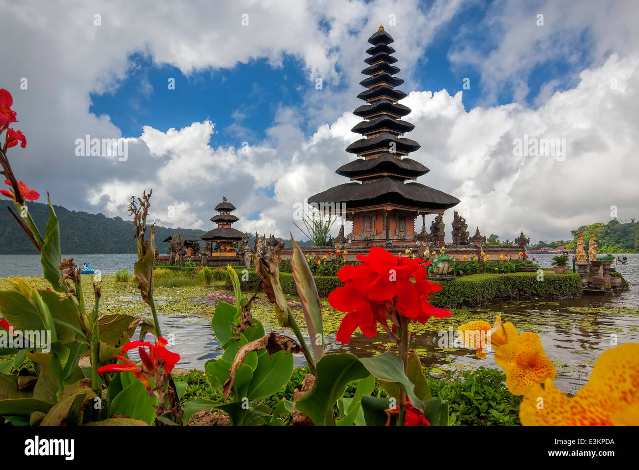 Ulun Danu Temple Stock Photo