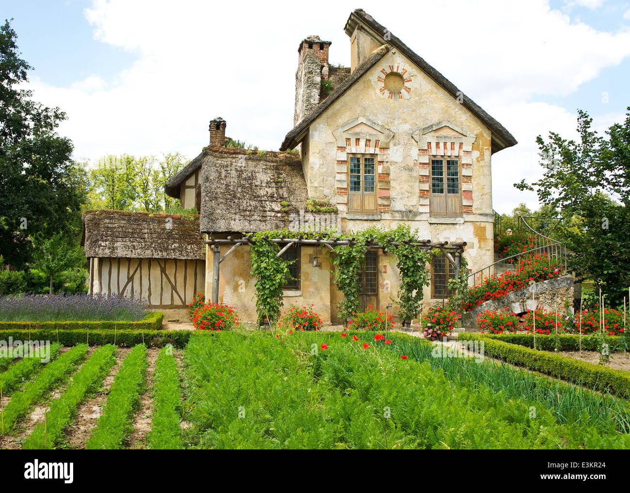 Queen's Hamlet, Marie farmhouse village at Versailles