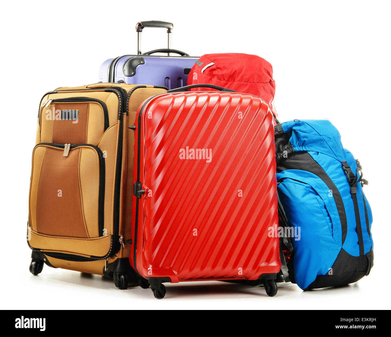 Luggage backpacks Cut Out Stock Images & Pictures Alamy