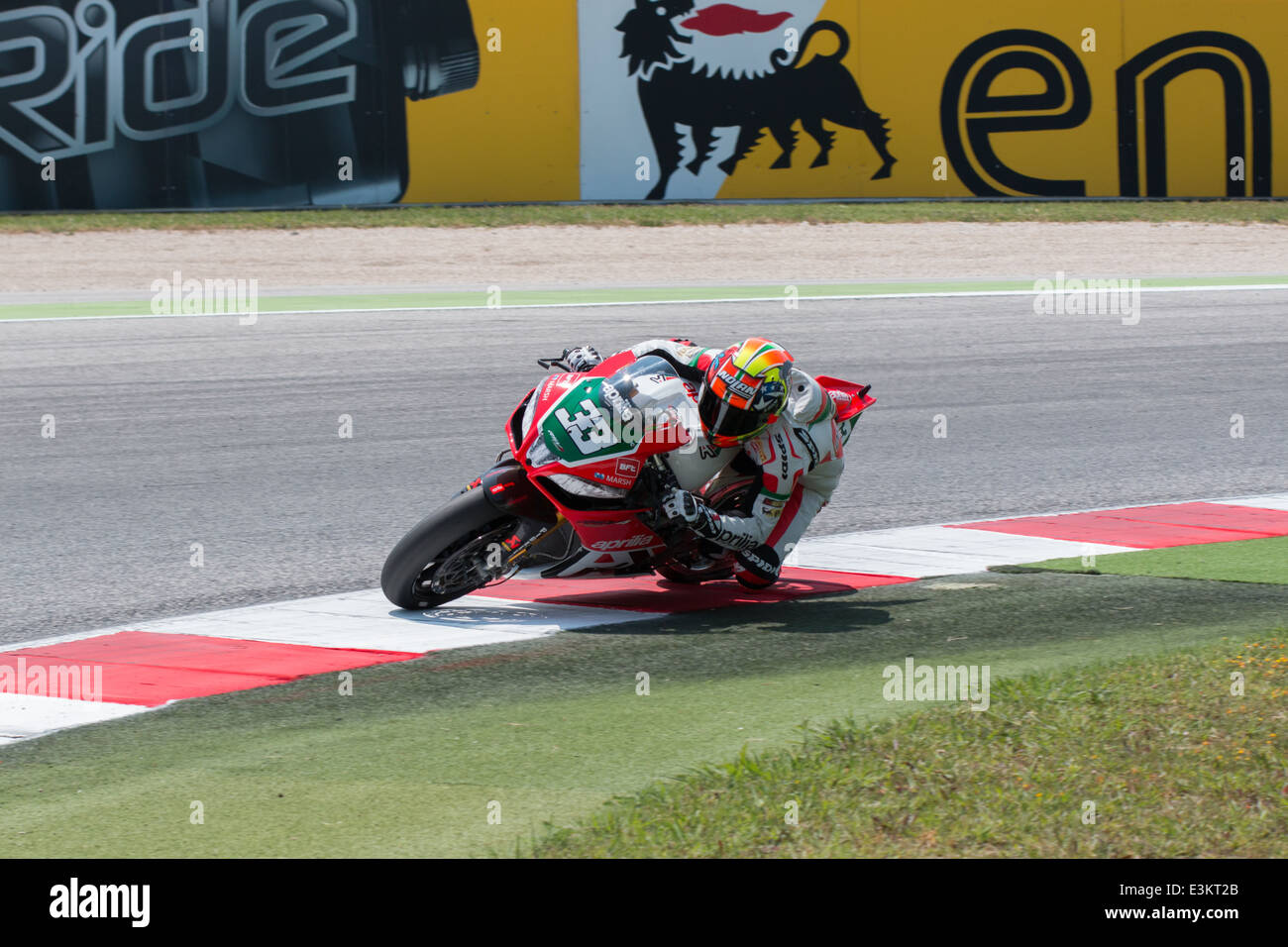 Aprilia rsv4 factory aprilia racing hi-res stock photography and images ...