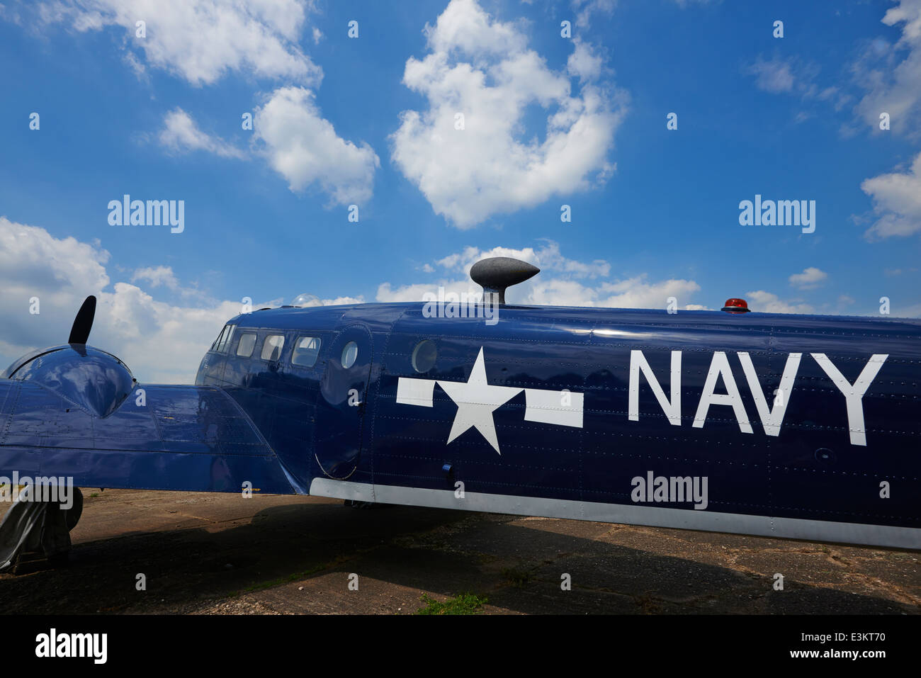 Beech c 45 aircraft hi-res stock photography and images - Alamy