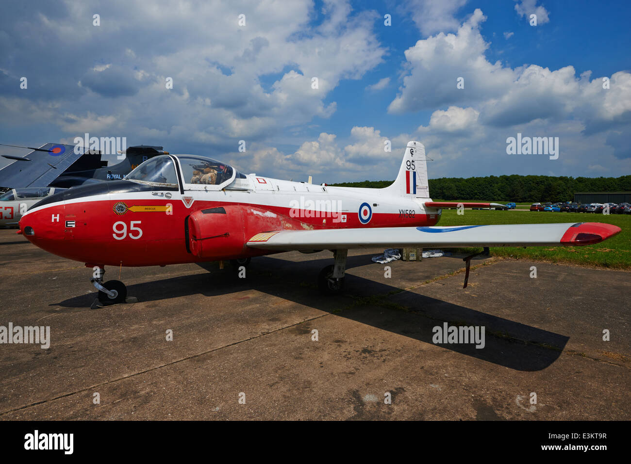 BAC Jet Provost T5 A RAF trainer aircraft built in 1969 Bruntingthorpe ...