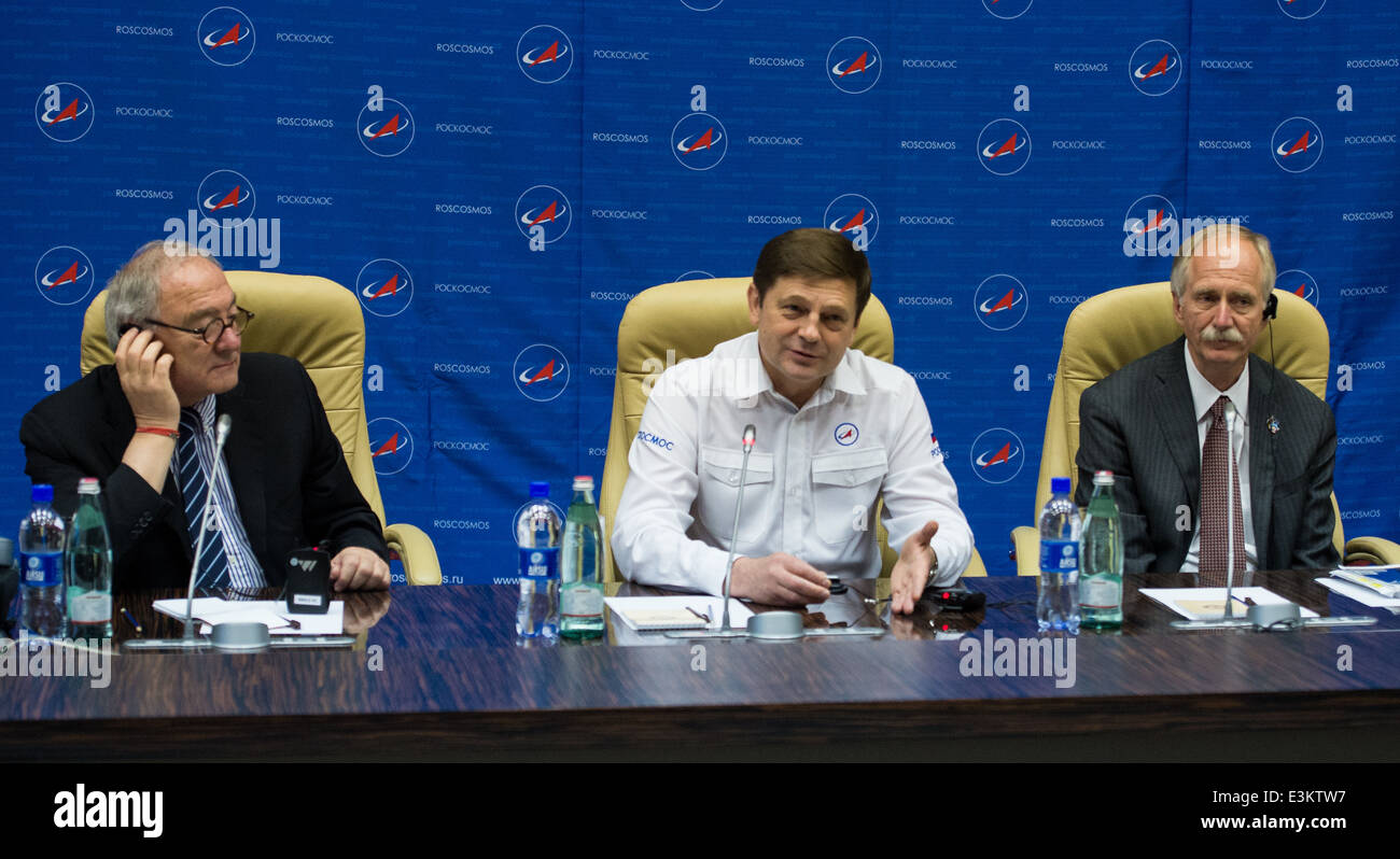 Expedition 40 Post Docking Statement Stock Photo - Alamy
