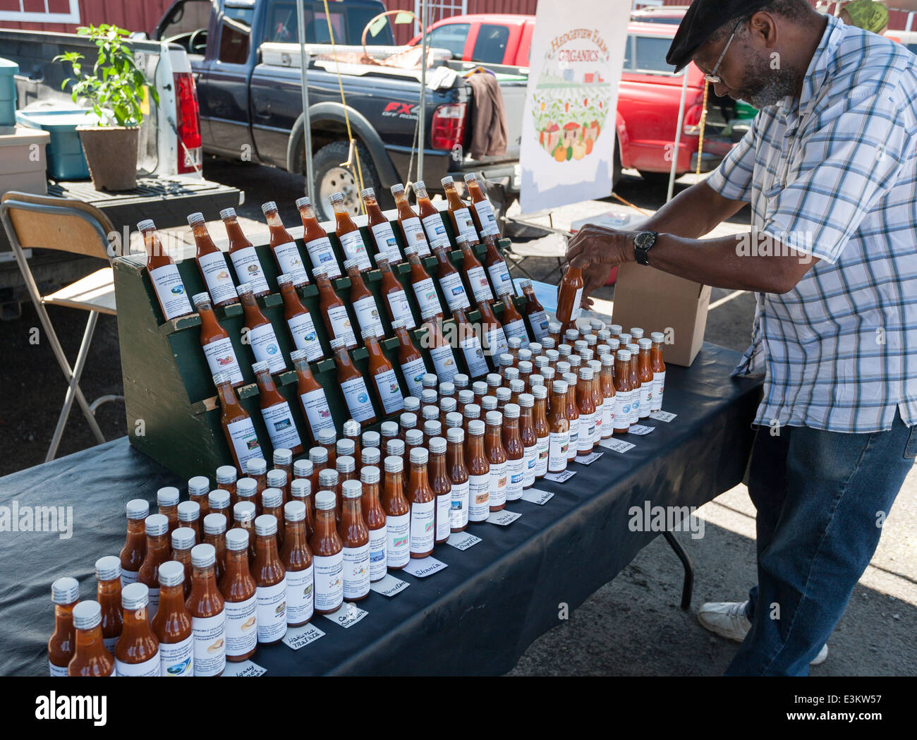 Hot sauce bottles hires stock photography and images Alamy
