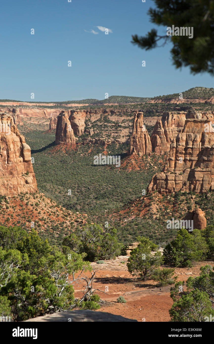 Fruita, Colorado - Colorado National Monument. Stock Photo