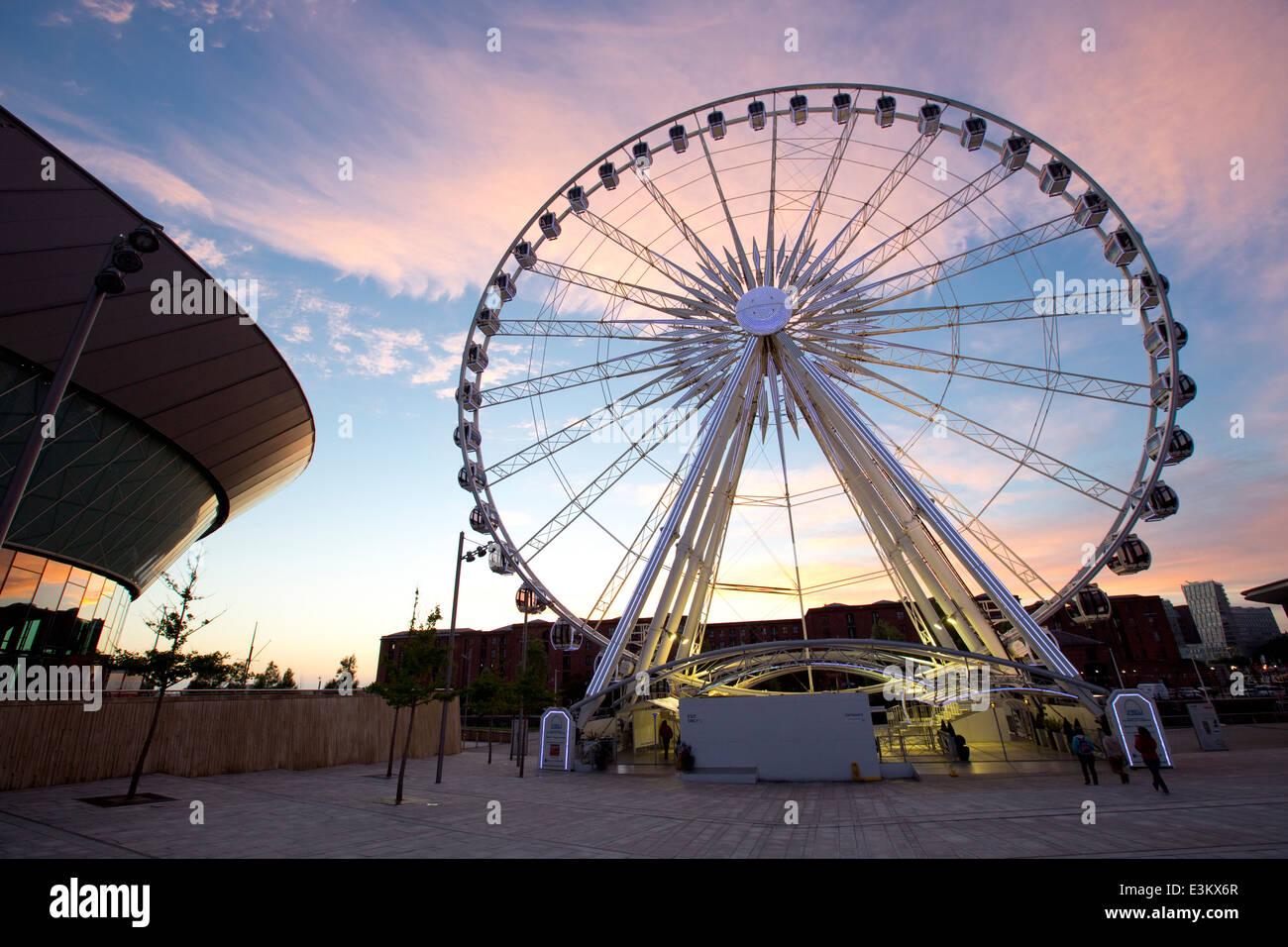 The Wheel of Liverpool, Liverpool, Merseyside Stock Photo Alamy