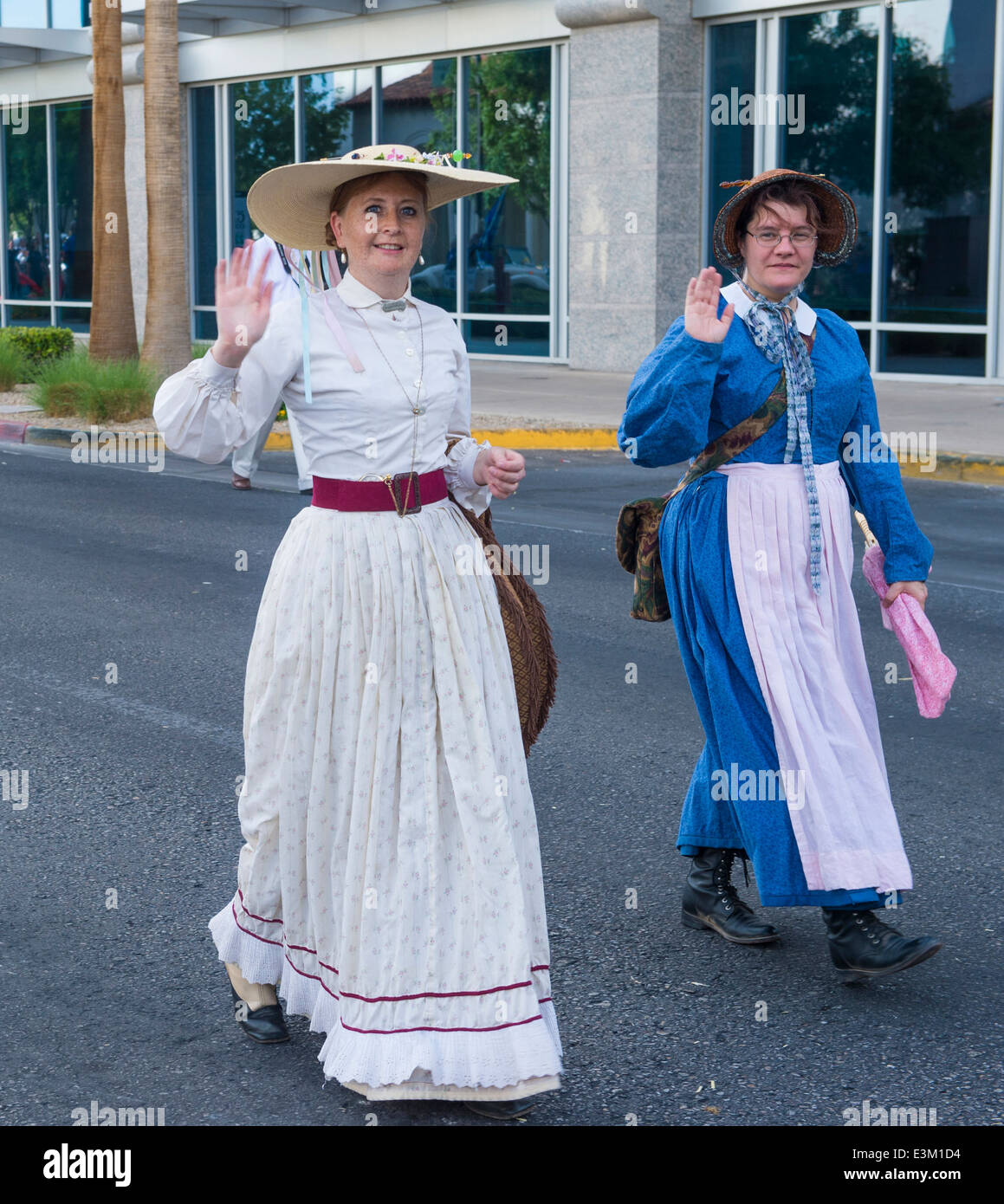 Participants at the Helldorado Days Parade held in Las Vegas Nevada