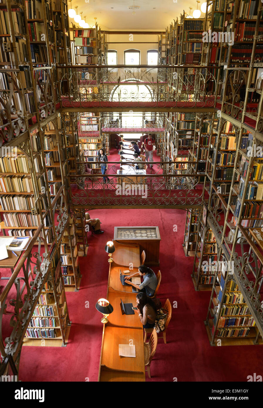 A.D. White library, Cornell University Stock Photo