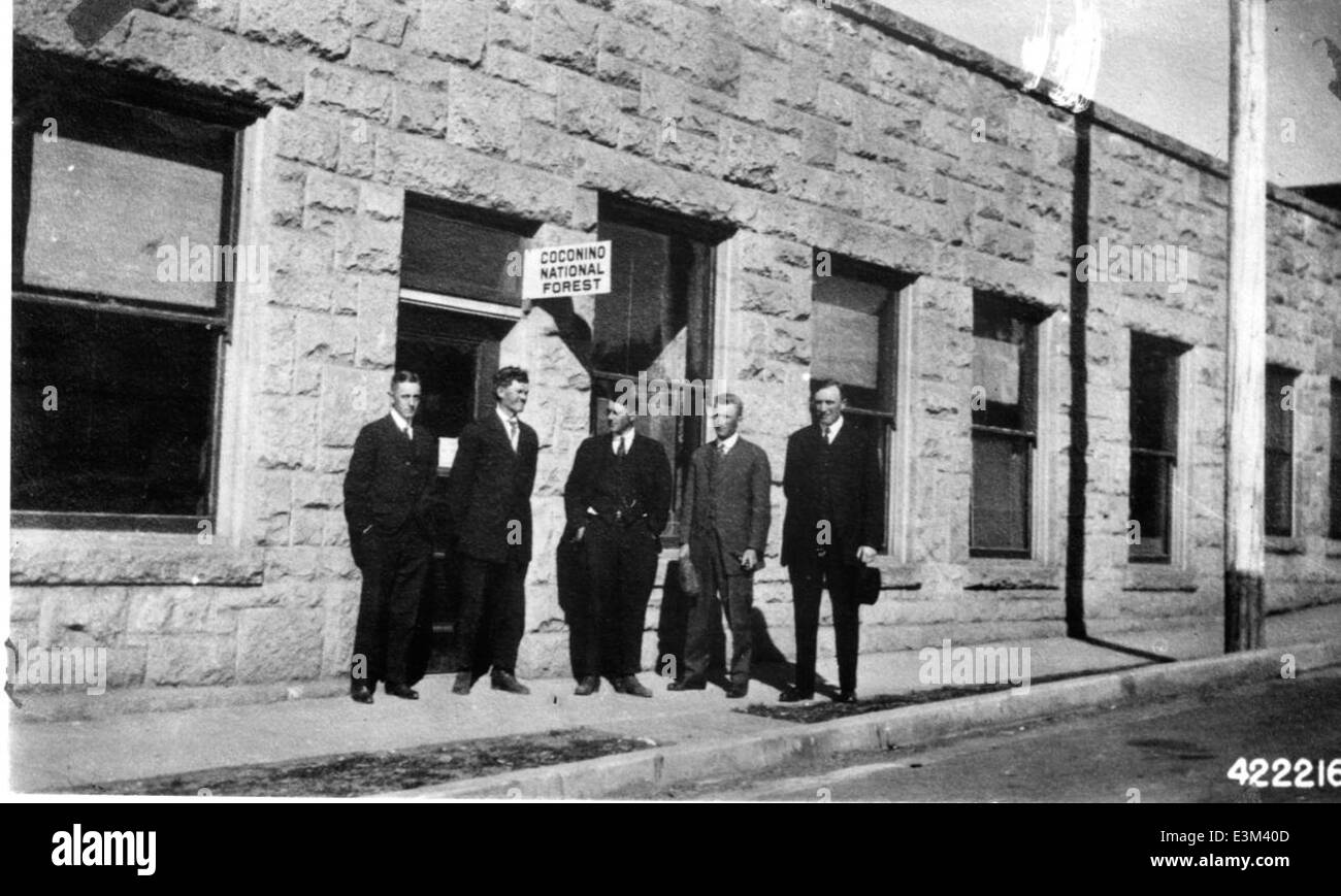 Forest Supervisors - 1916 Stock Photo