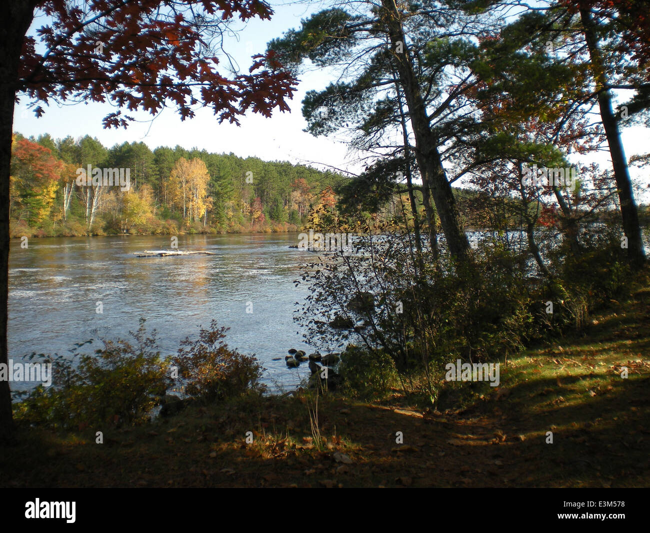White Rapids Stock Photo - Alamy