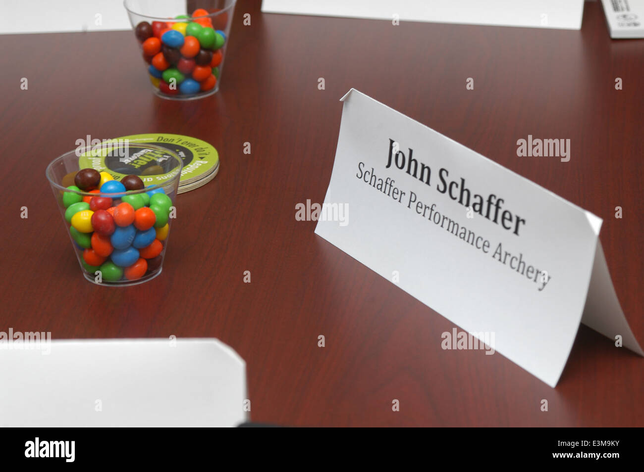 The participants included a representative from the archery industry. USFWS Photo Stock Photo