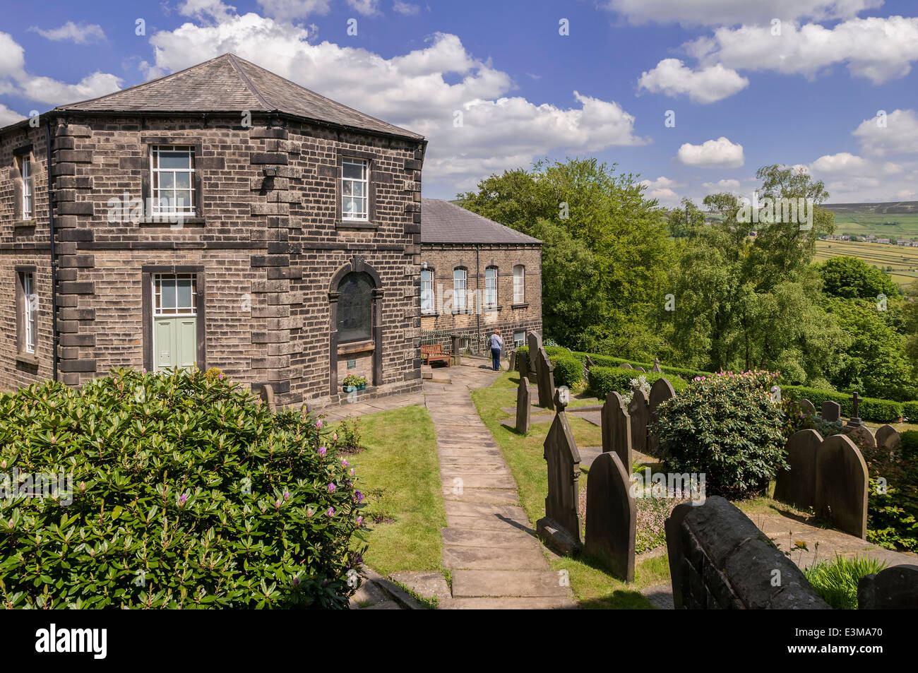 The Methodist chapel Heptonstall village The oldest in continuous use