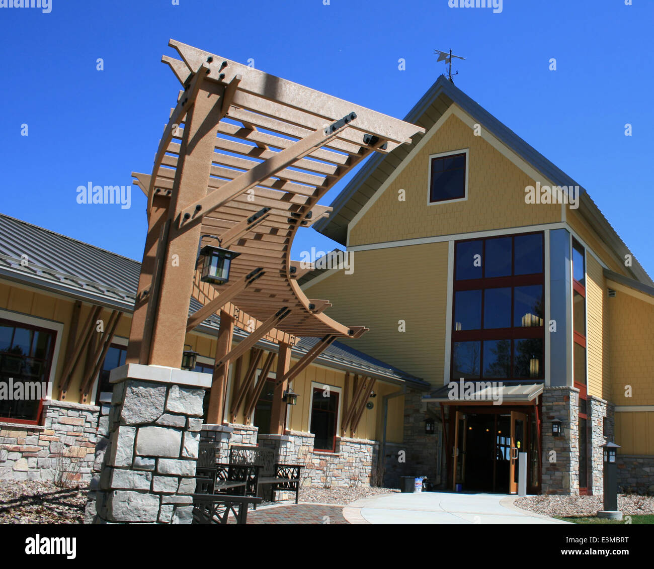 Necedah Visitor Center Stock Photo Alamy