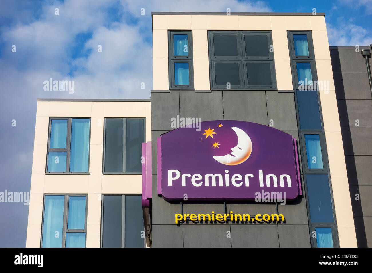 Premier Inn Hotel Canterbury New Dover Road. Opened 2014 Stock Photo