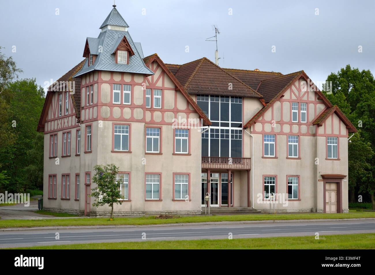 Old Tallinn house in Pirita Stock Photo Alamy