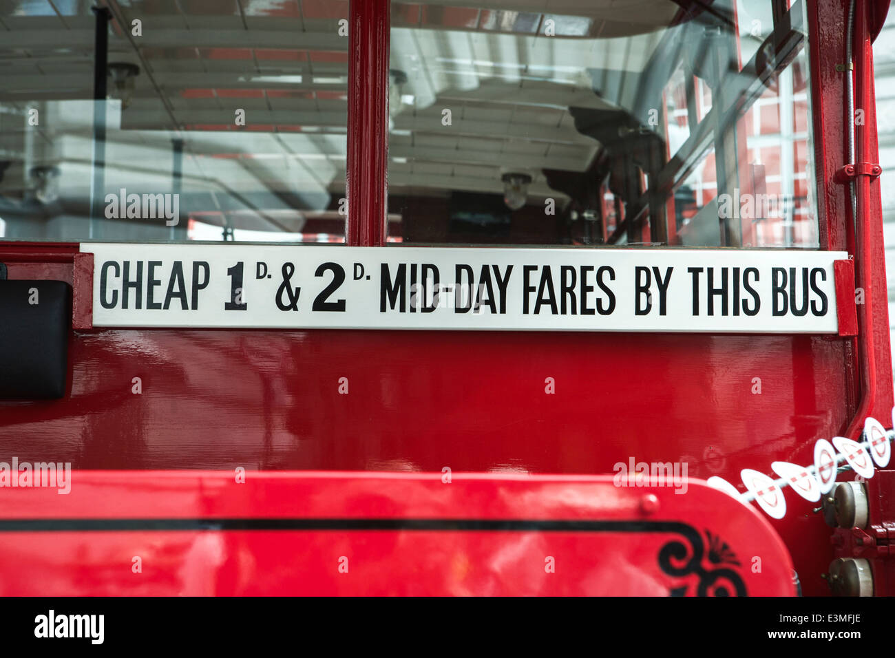 London bus fares Stock Photo Alamy