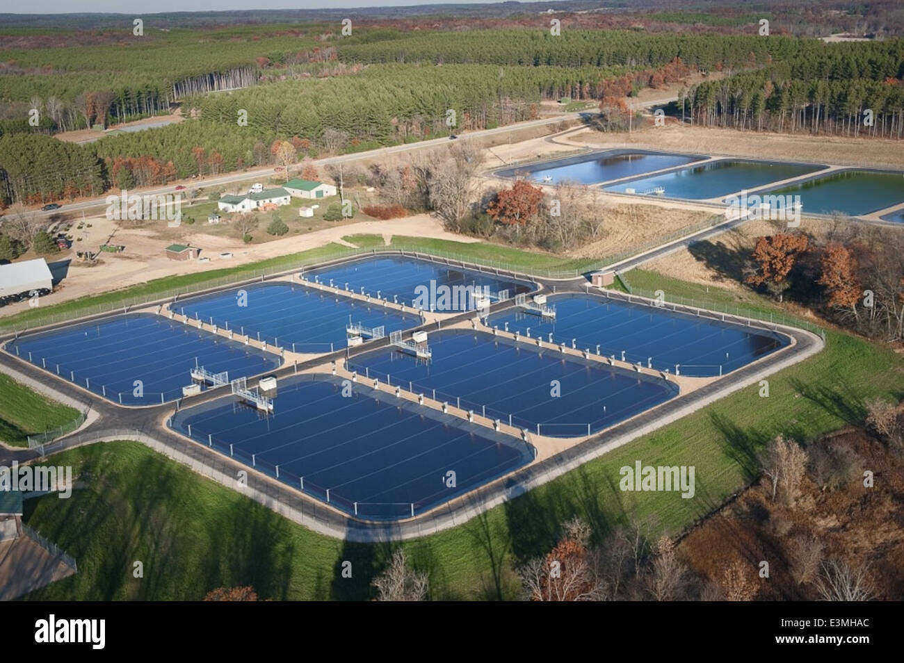Wild Rose State Fish Hatchery, Wisconsin Stock Photo Alamy