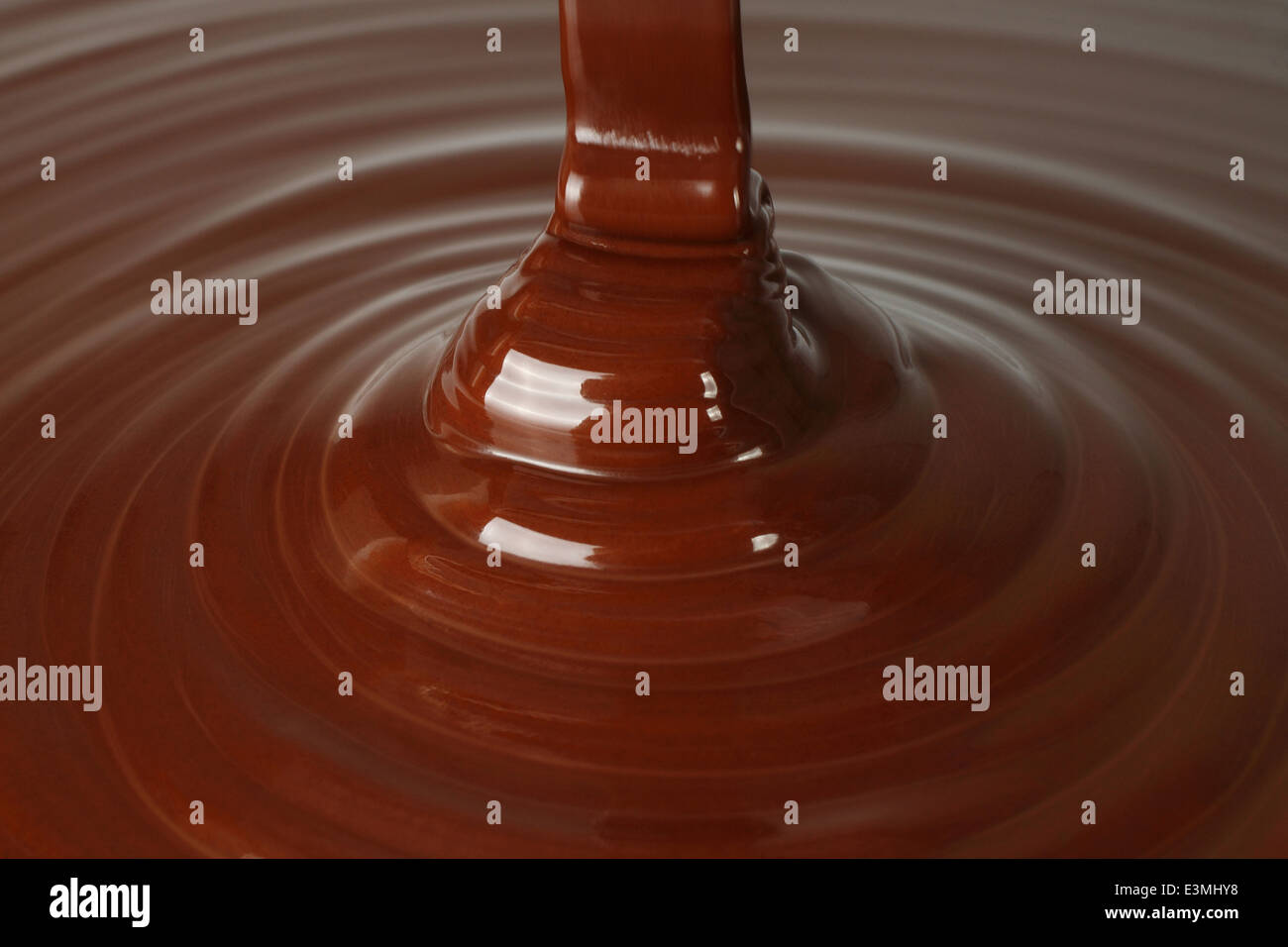 Chocolate prod by retreat. Chocolate Flow. Kinder Melted background.