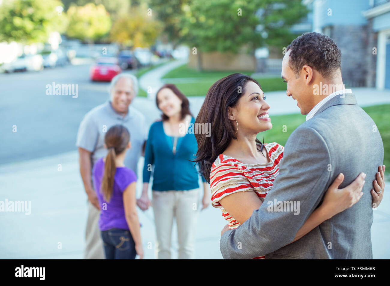 Adolescent couple holding hands hi-res stock photography and images - Alamy