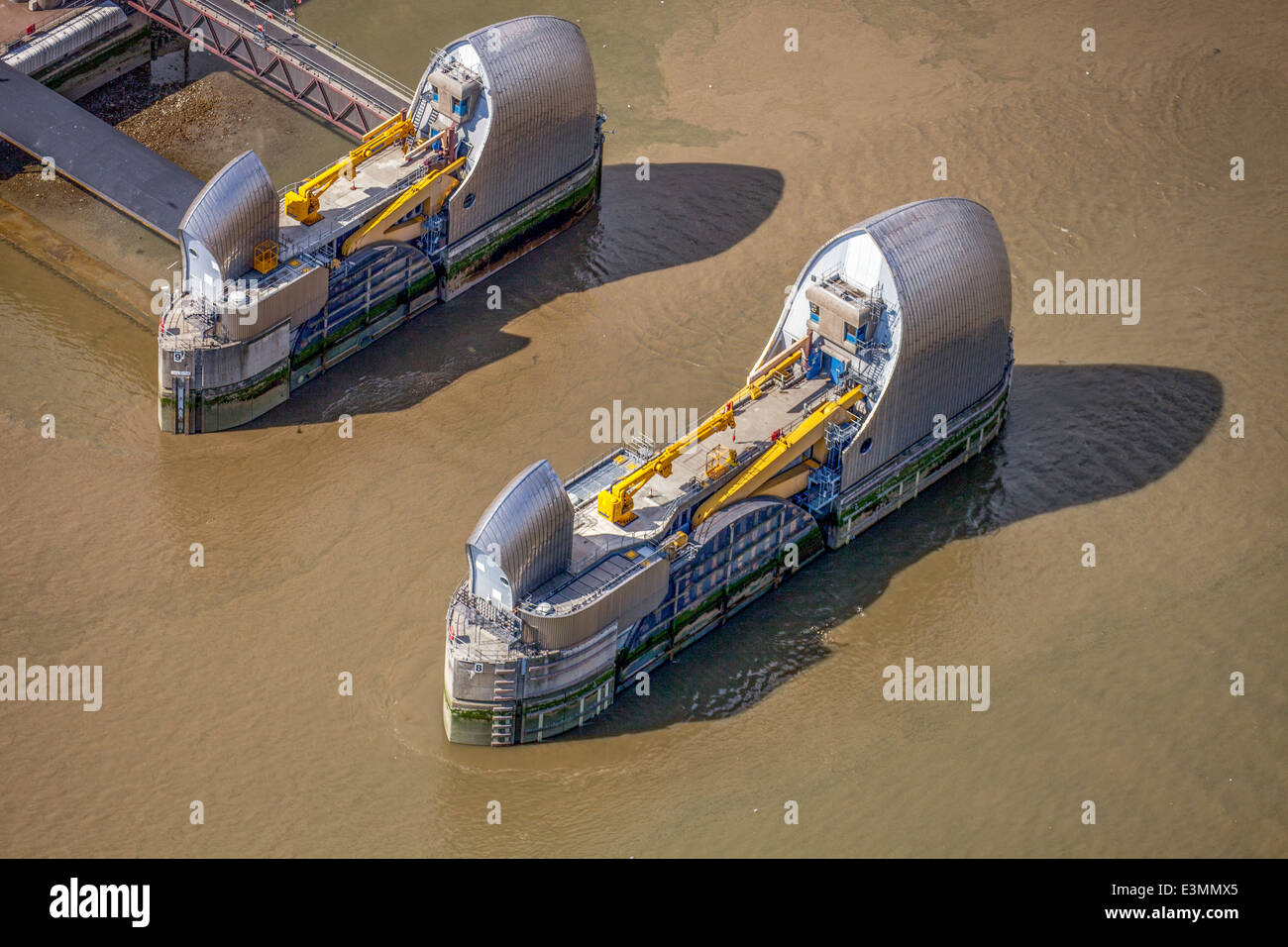 Thames Barrier London Stock Photo